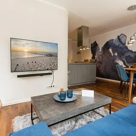 Quartier Am Kurpark App 03 公寓 塞巴特黑灵斯多夫